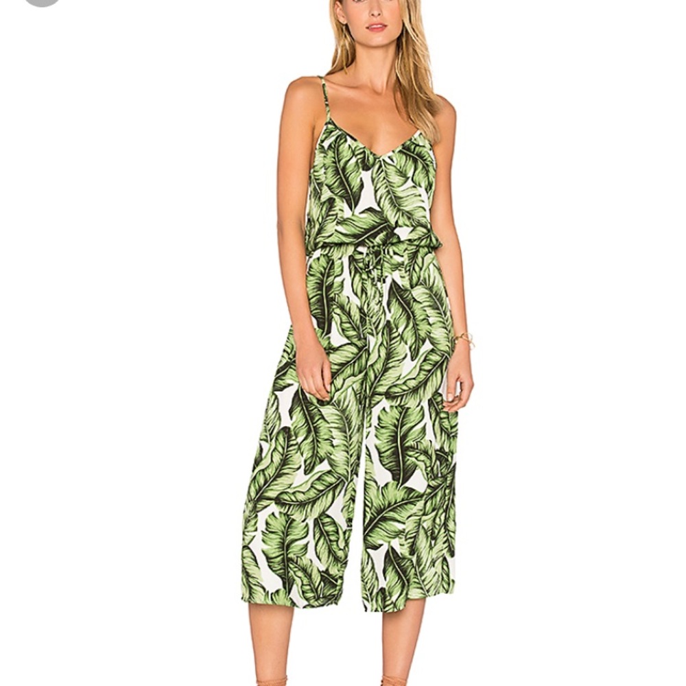 Show Me Your Mumu 💚Margaux-Playsuit Frond-of-You
